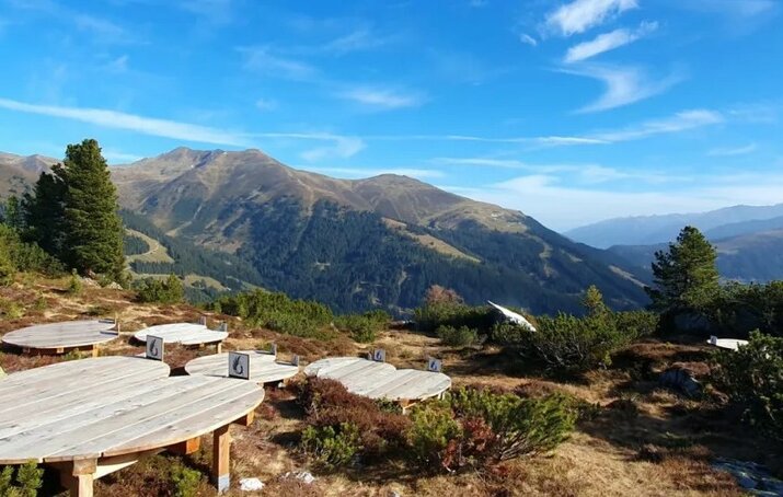 Bergausblick in Gerlos