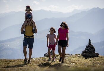 Familienwanderung in der Zillertal Arena