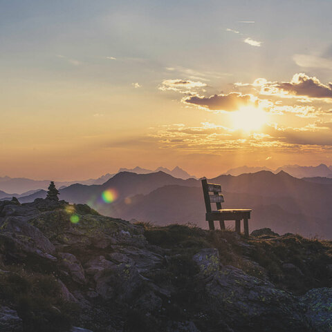 Traumhafter Sonnenaufgang am Kreuzjoch