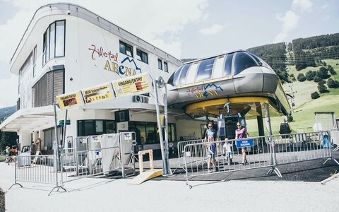 Talstation der Isskogelbahn in Gerlos