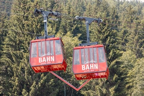 Kabinen der Gerlossteinbahn 