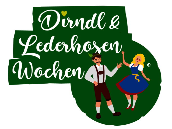Dirndl und Lederhosen Wochen Logo
