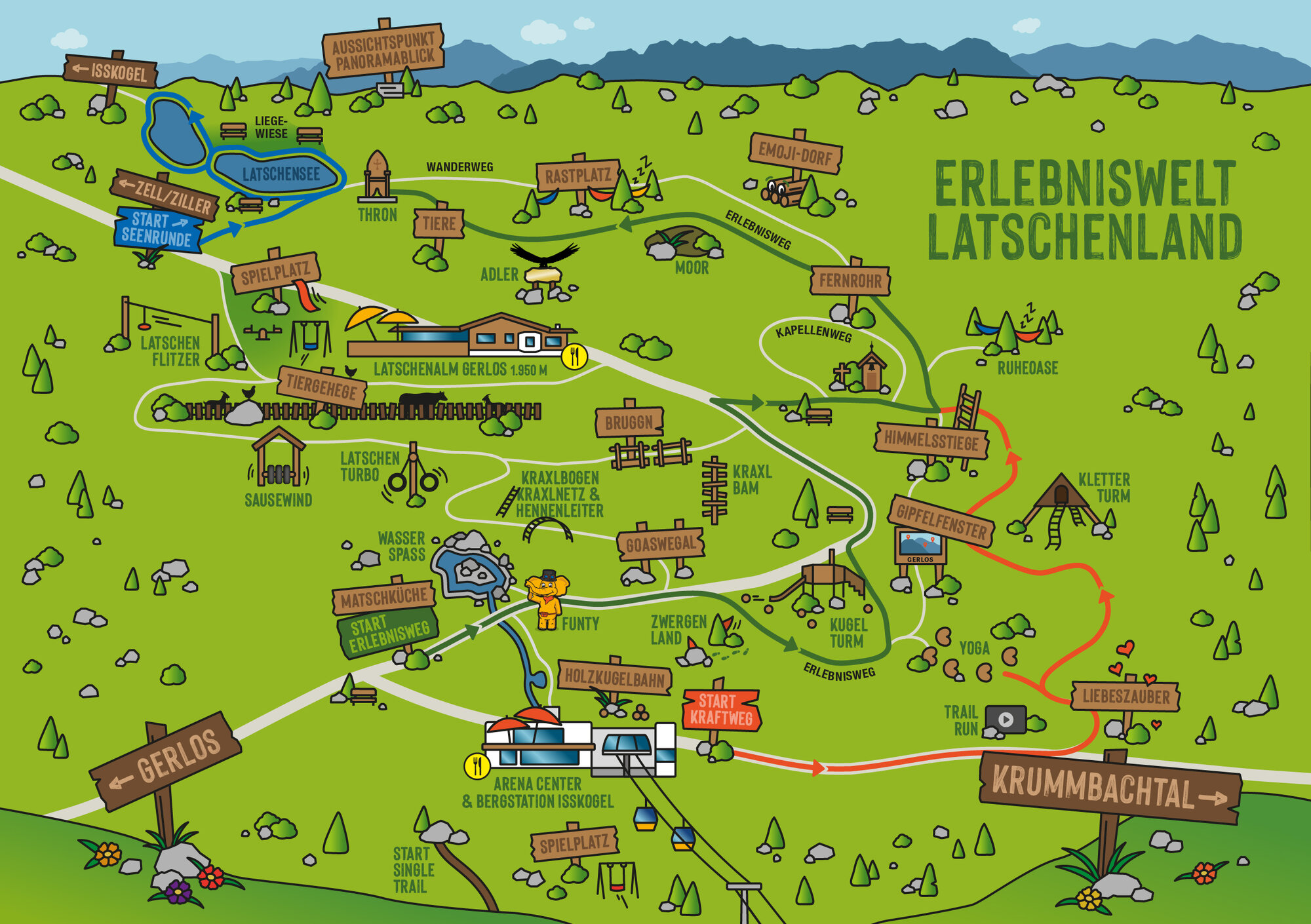 Latschenland Gerlos