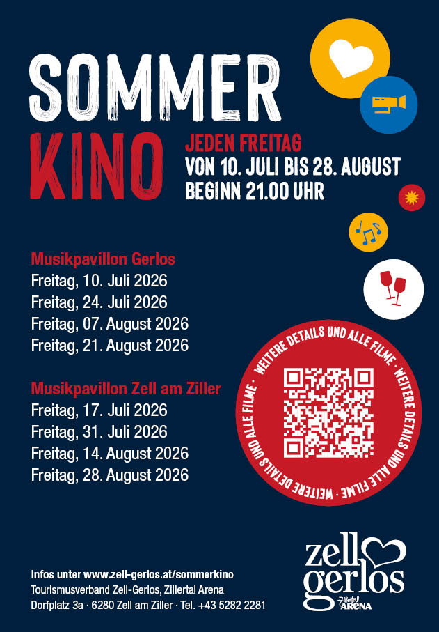Plakat Sommerkino Zell-GErlos