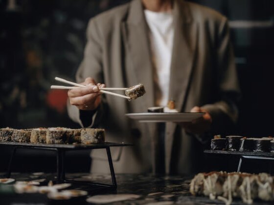 Sushibuffet beim Hotel Jörglerhof