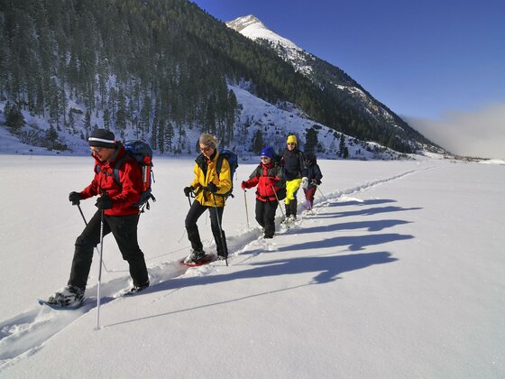 Schneeschuhwanderung am Gerlospaß
