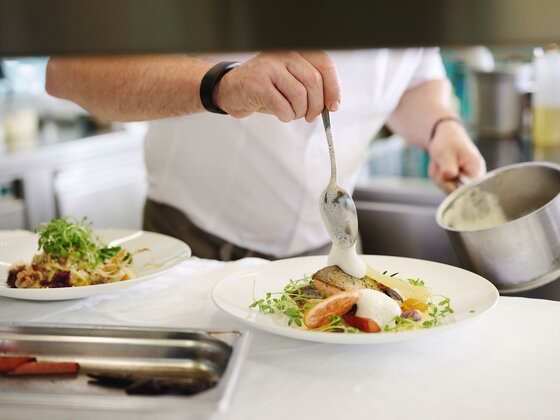 Fischspezialitäten in der DieMarie